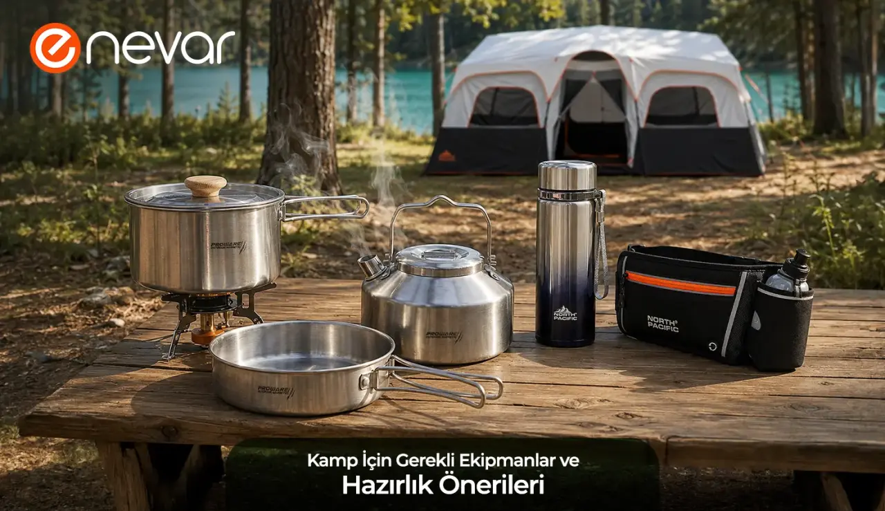 Kamp İçin Gerekli Ekipmanlar ve Hazırlık Önerileri