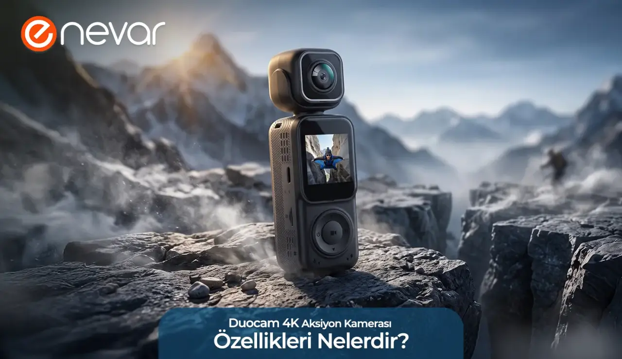 Duocam 4K Aksiyon Kamerası Özellikleri Nelerdir?