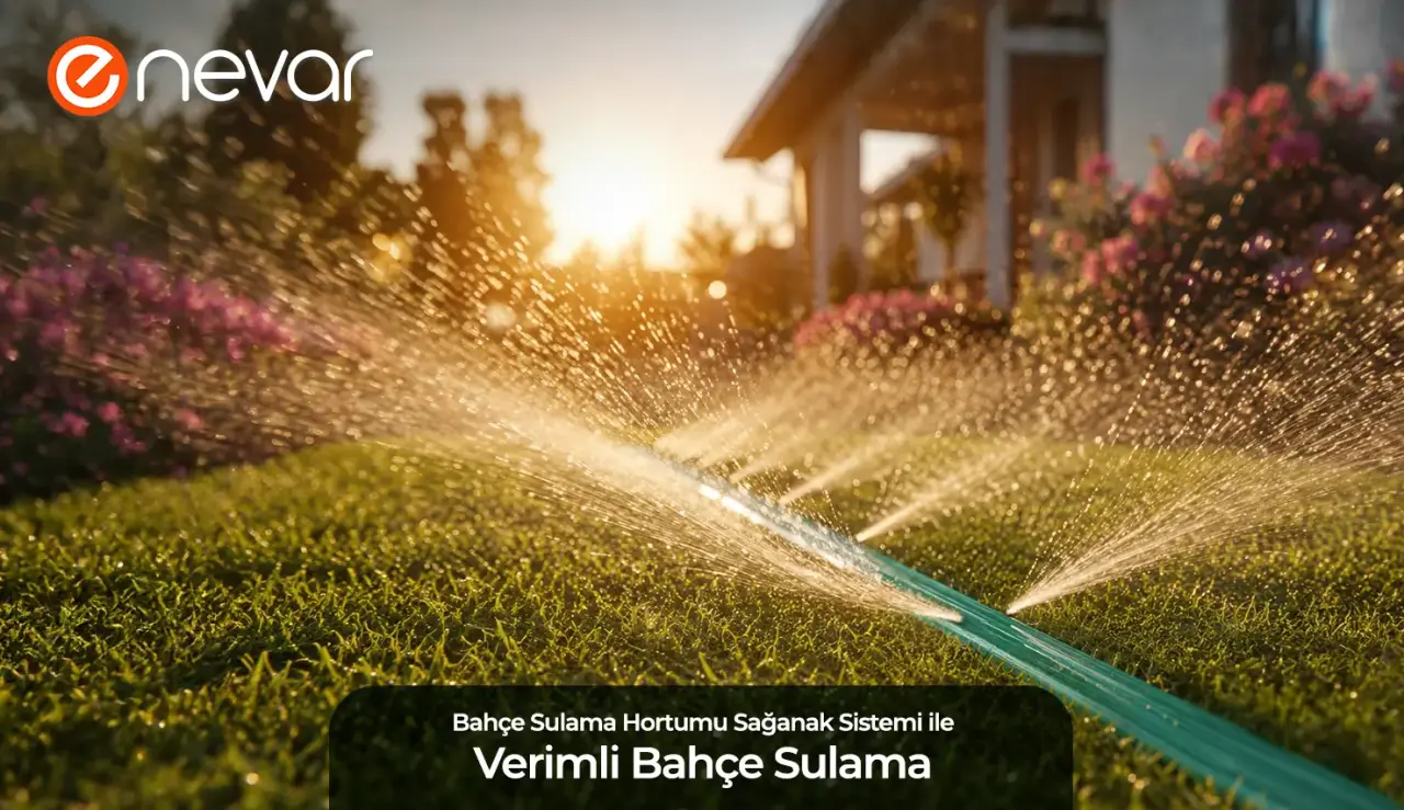 Bahçe Sulama Hortumu Sağanak Sistemi ile Verimli Bahçe Sulama