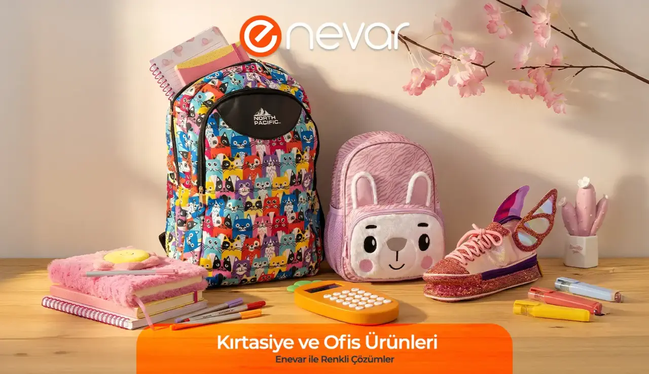 Kırtasiye ve Ofis Ürünleri: Enevar ile Renkli Çözümler