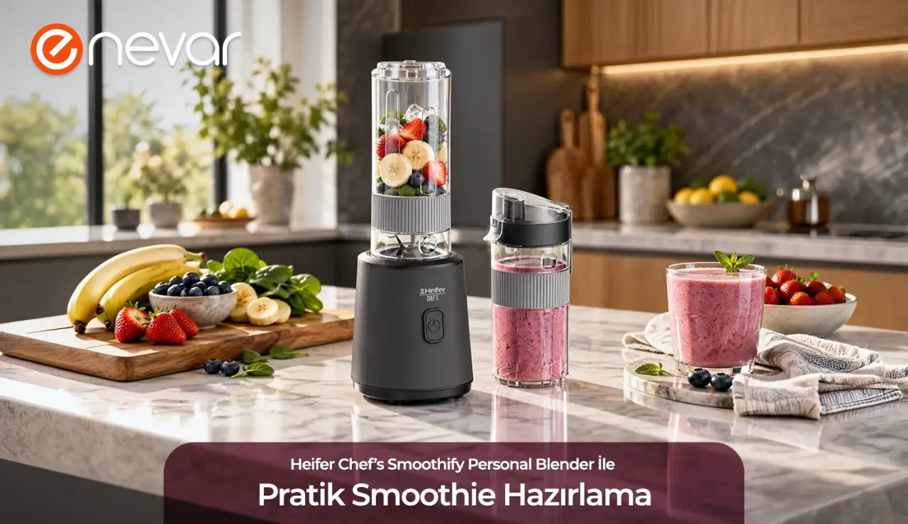 Heifer Chef’s Smoothify Personal Blender ile Pratik Smoothie Hazırlama