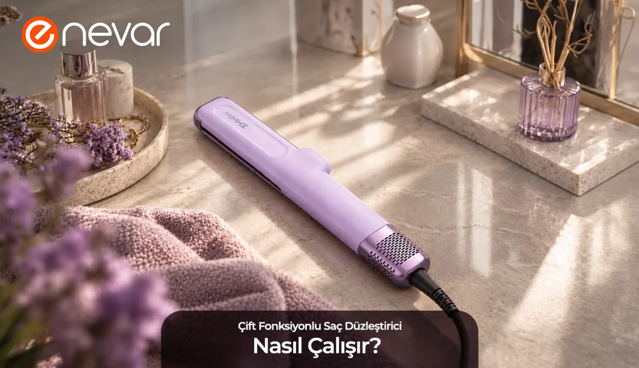 Çift Fonksiyonlu Saç Düzleştirici Nasıl Çalışır?