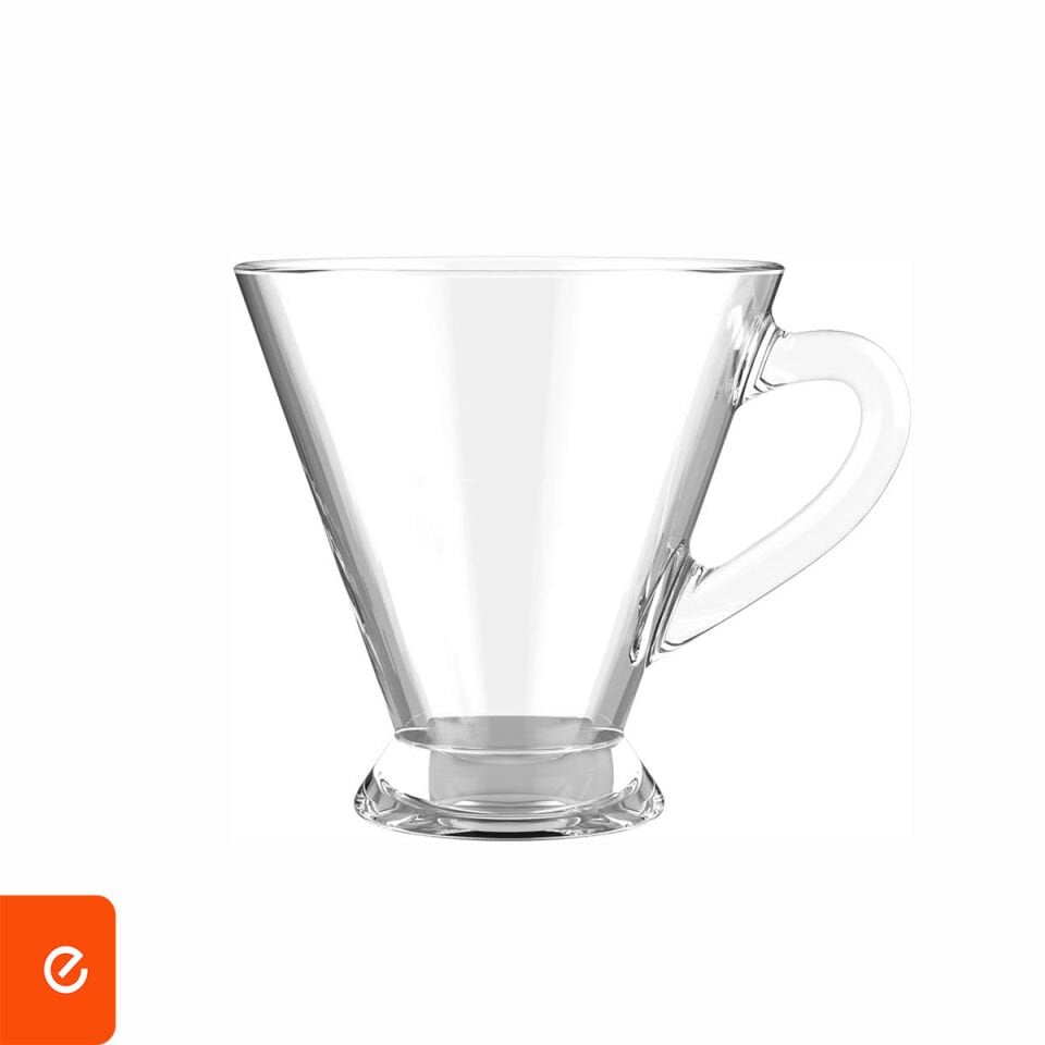 6'lı Cam Espresso Bardağı - 110 CC