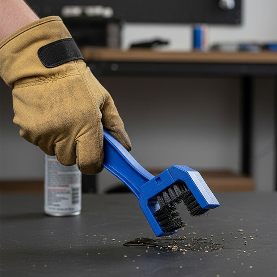 Motosiklet Zincir Temizleme Aleti