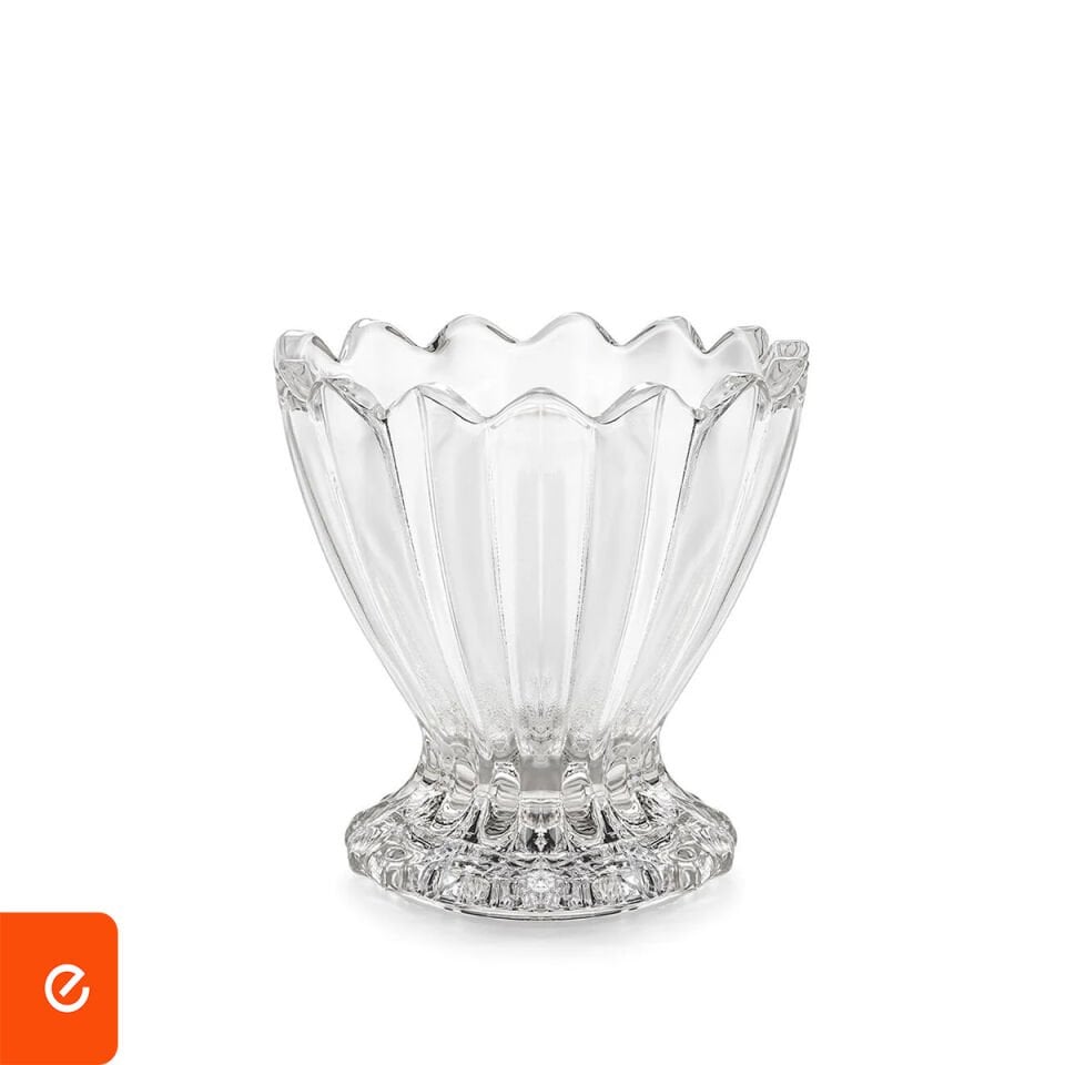 3'lü Cam Dondurma Tatlı Kase - 160 CC