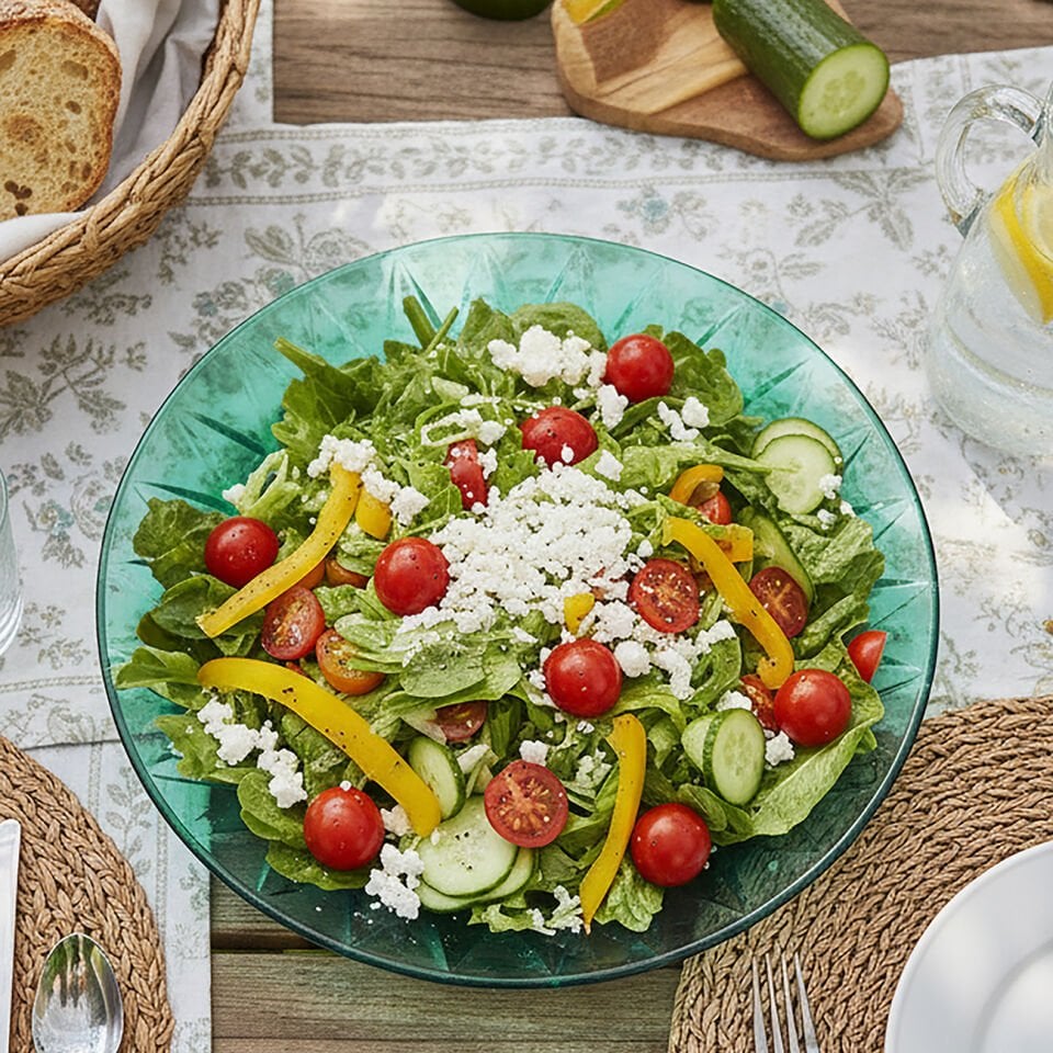 Cam Salata Meyve Tabağı