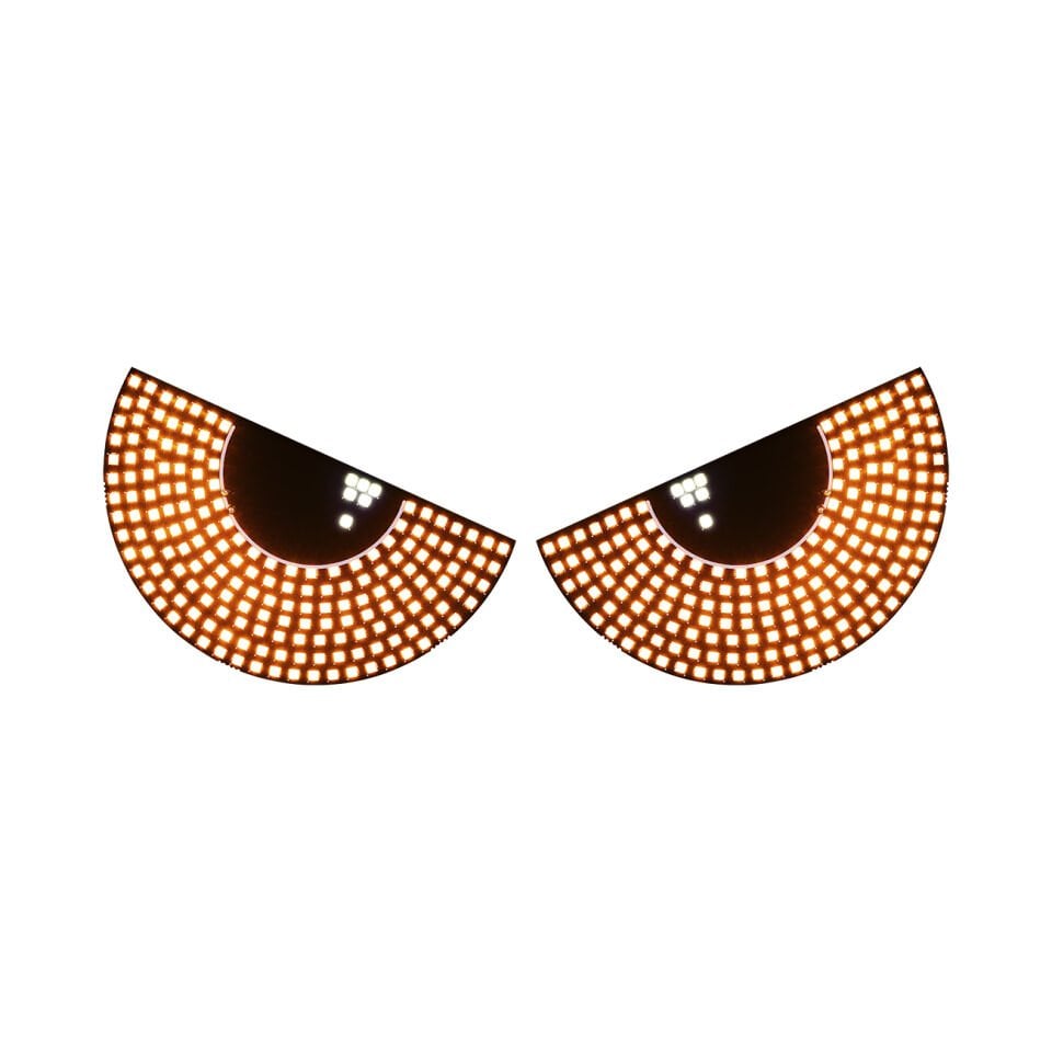 Araç İçi Led Göz - 12,2 cm x 6,8 cm