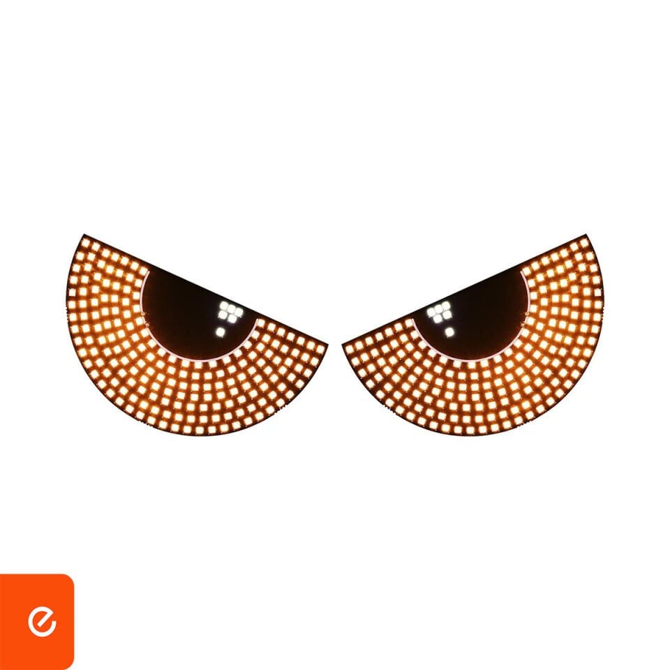 Araç İçi Led Göz - 12,2 cm x 6,8 cm