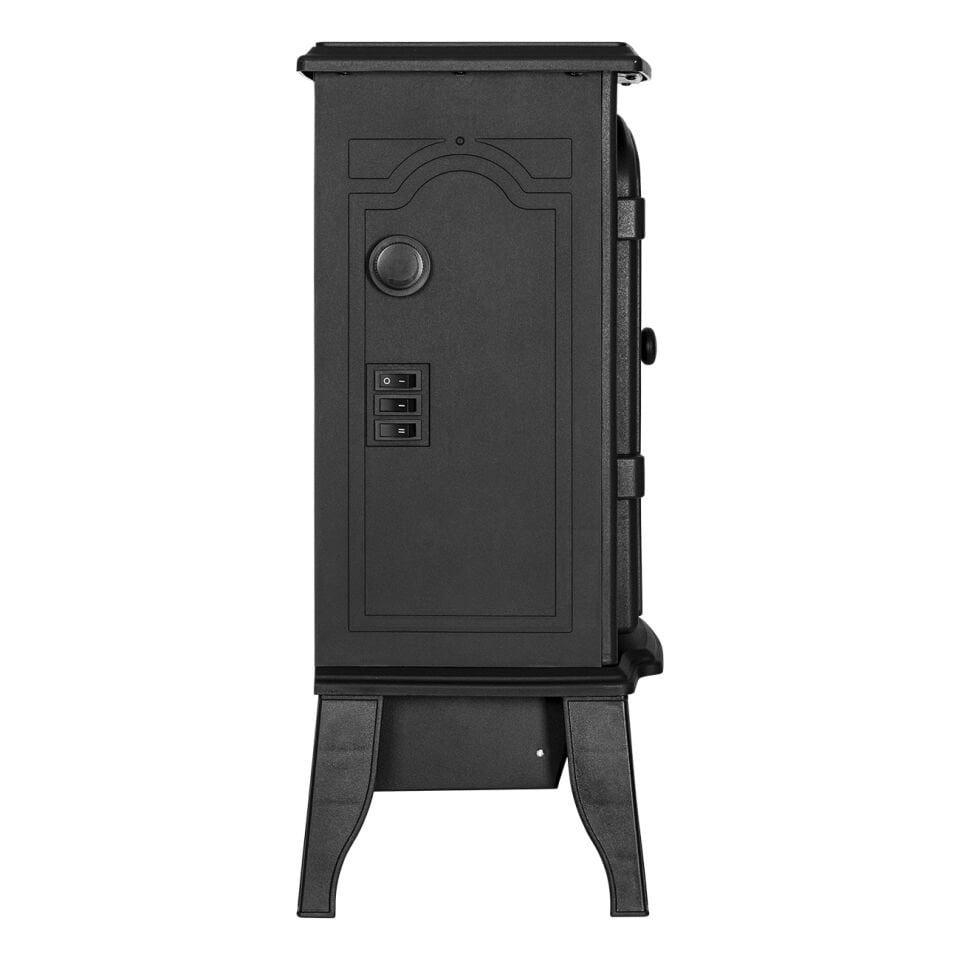 Şömine Görünümlü Elektrikli Isıtıcı Soba 2000W Alev Efektli