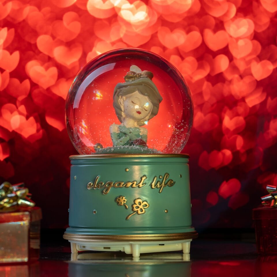 Dekoratif Kar Küresi - Prenses