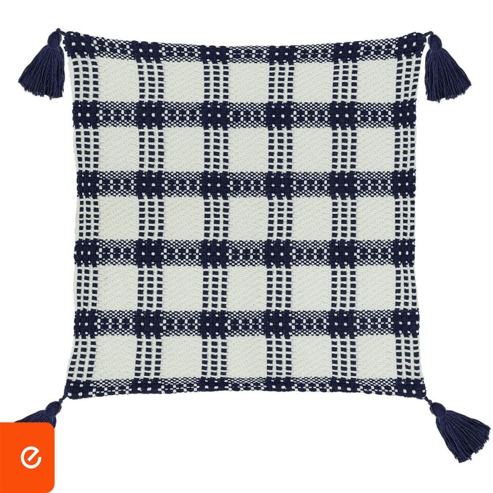 4’Lü Püsküllü Kırlent Kılıf Seti