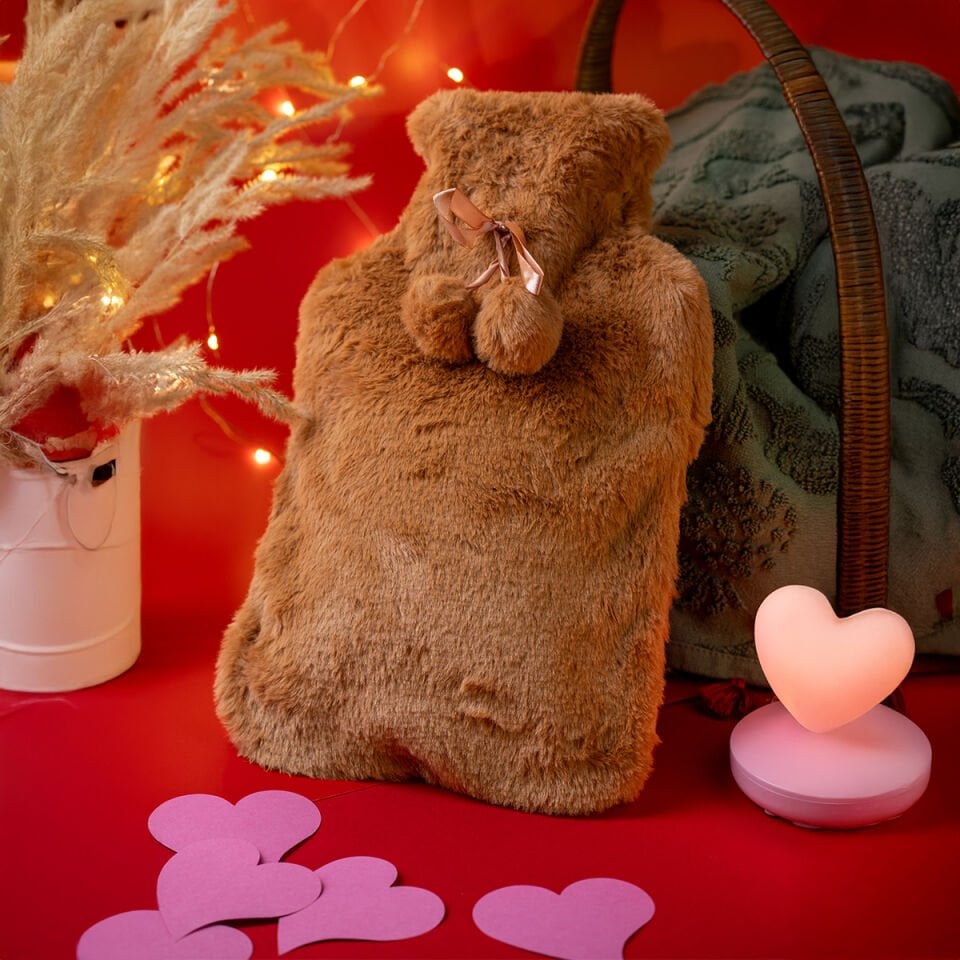 Ponponlu Sıcak Su Torbası