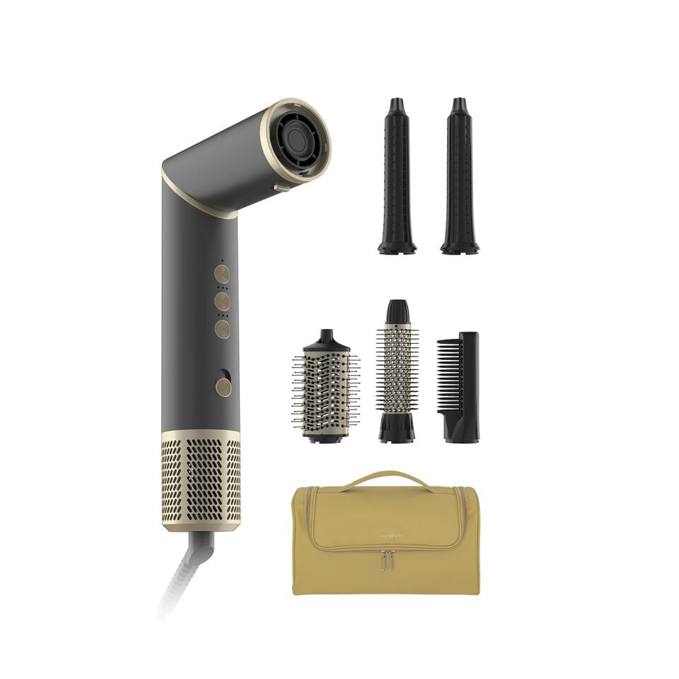 Airshape Saç Şekillendirici V2 - Çantalı | 5 Başlıklı Set
