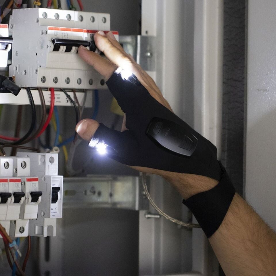 Led Işıklı Eldiven