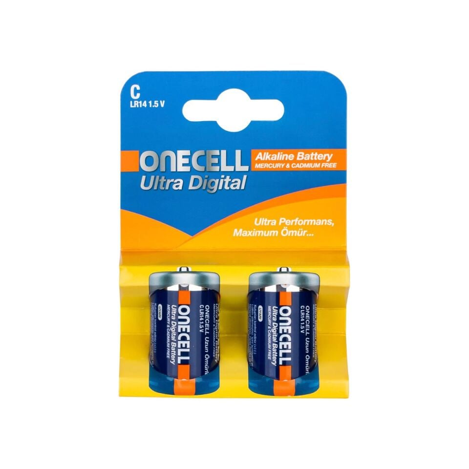 Ultra Dijital Alkalin C Boy Pil 2'li