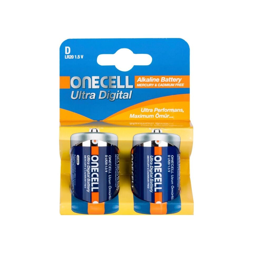 Ultra Dijital Alkalin D Boy Pil 2'li