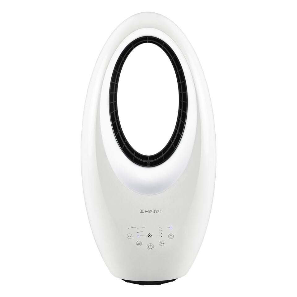 Uzaktan Kumandalı Işıklı Kanatsız Fan - 50 Watt