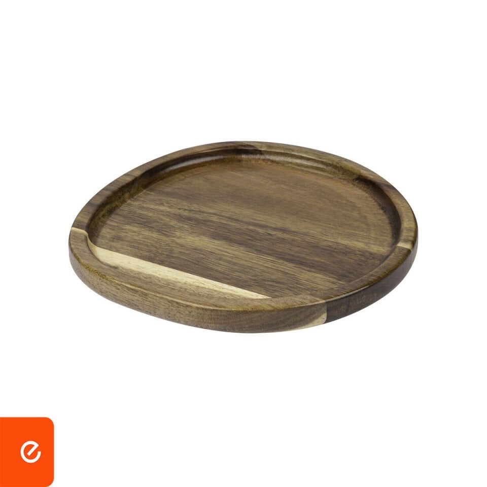 Akasya Sunum Tabağı - Yuvarlak