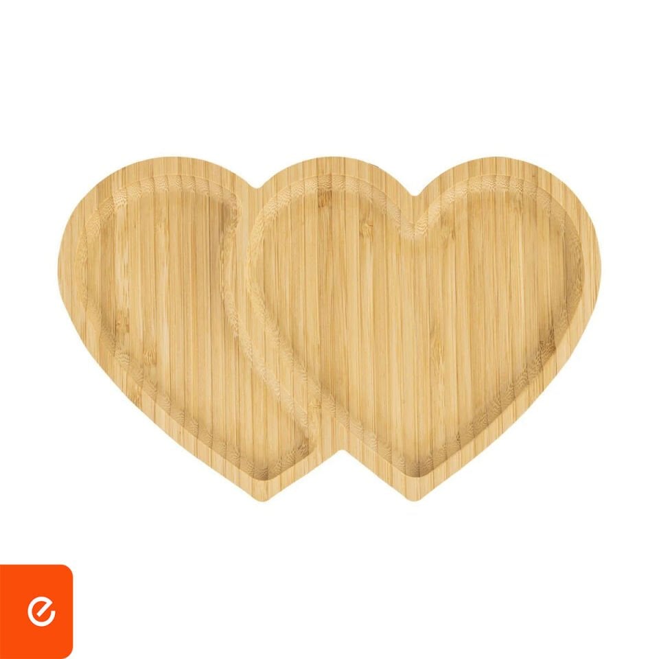 Kalpli Bambu Sunum Tabağı