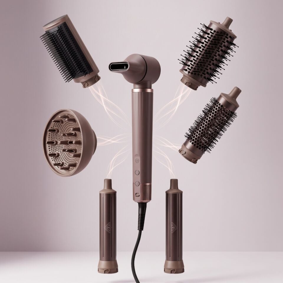 Style Air Saç Şekillendirici Seti | 8 Başlıklı, BLDC Motor