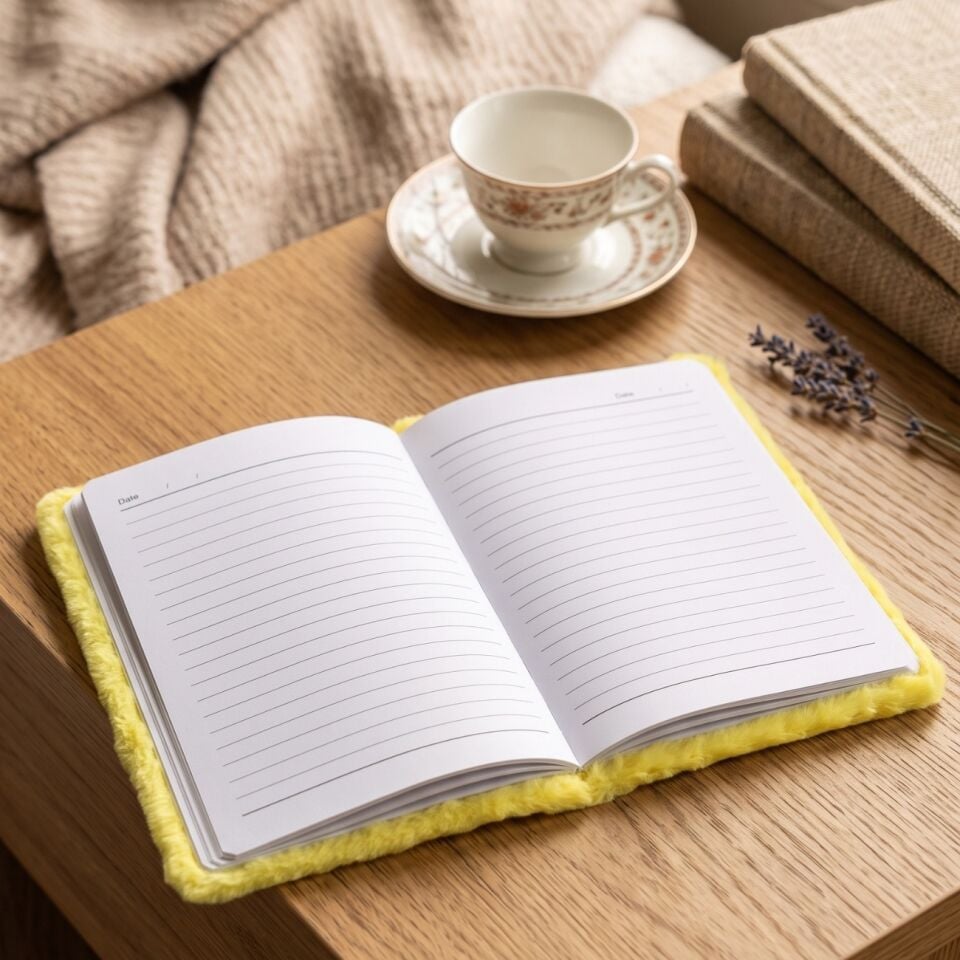 Pelüş ve Eğlenceli Defter - Basketbol Topu Figürlü