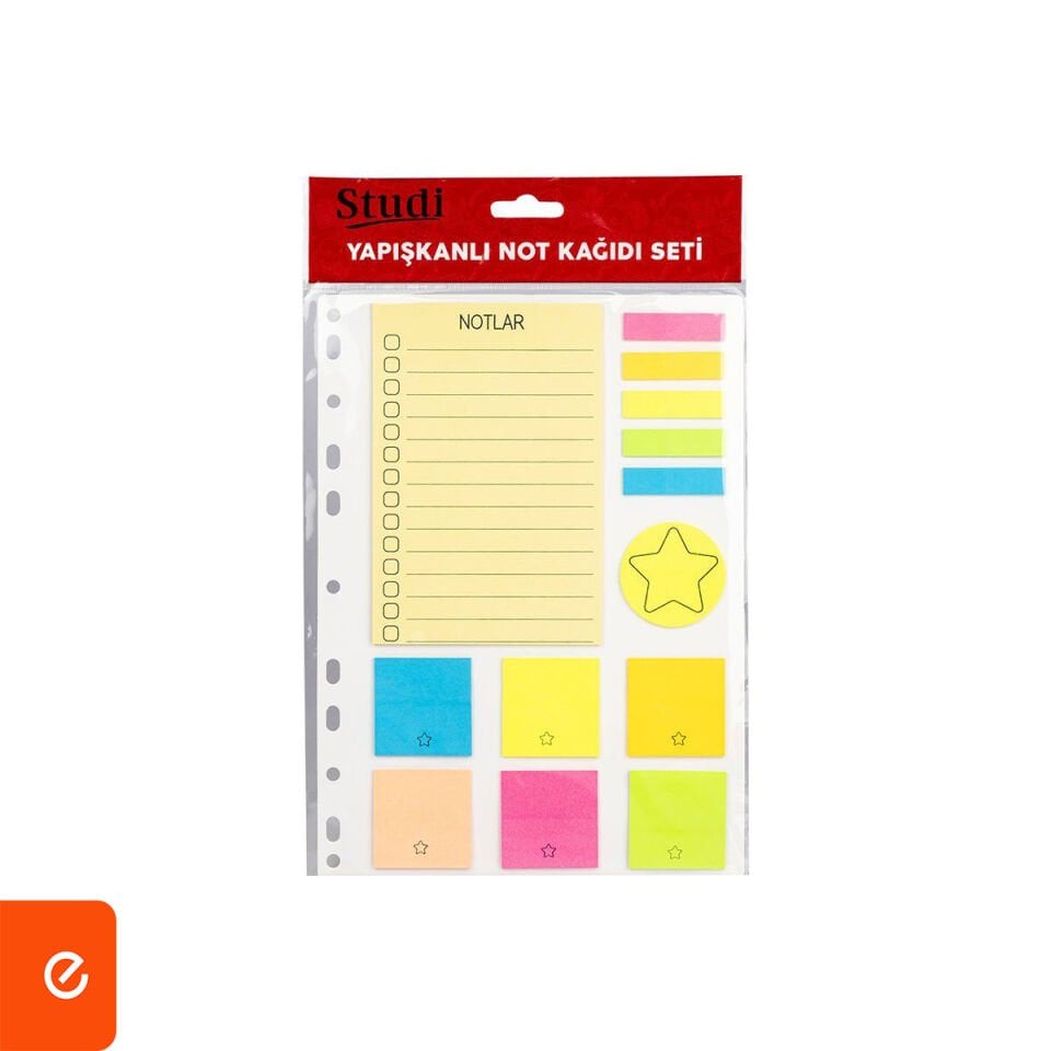 Yapışkanlı Not Kağıdı Seti
