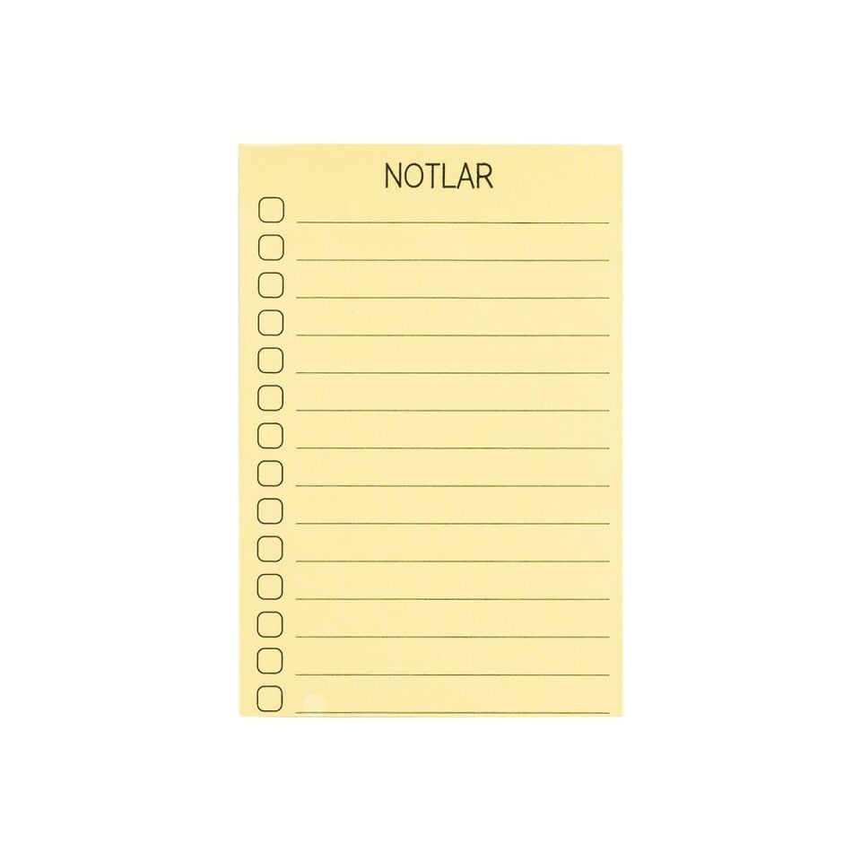 Yapışkanlı Not Kağıdı Seti