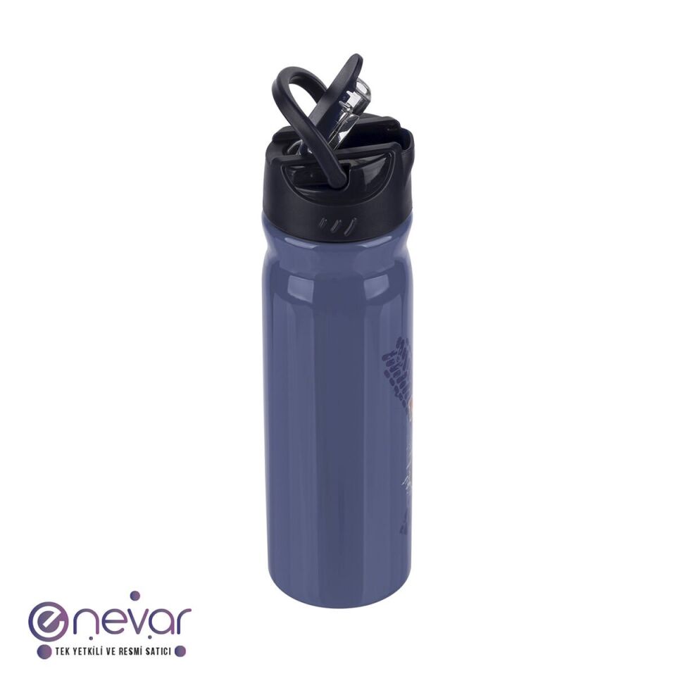 Araba Desenli Çelik Matara