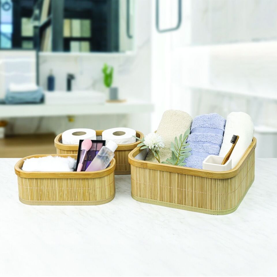 Bambu Çok Amaçlı Üçlü Organizer