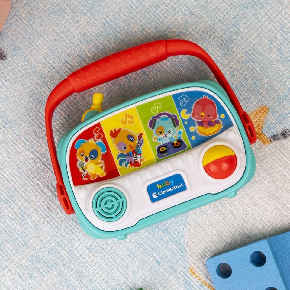 Işıklı ve Sesli Bebek Radyosu