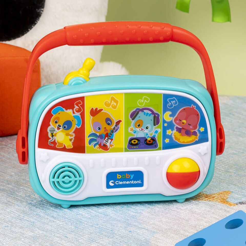 Işıklı ve Sesli Bebek Radyosu