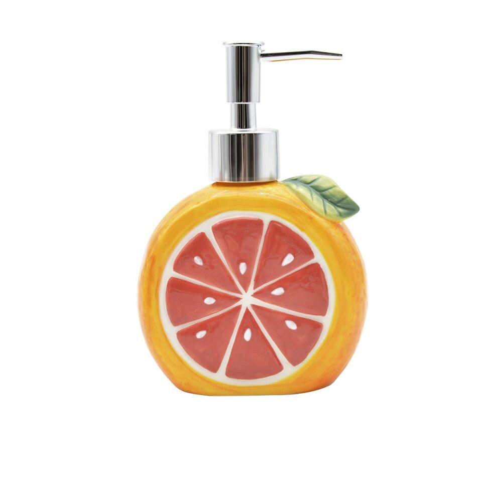 Portakal Figürlü Sıvı Sabunluk