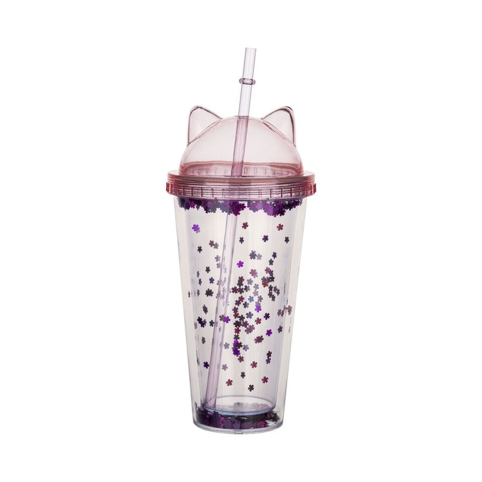 Pipetli Figürlü Bardak