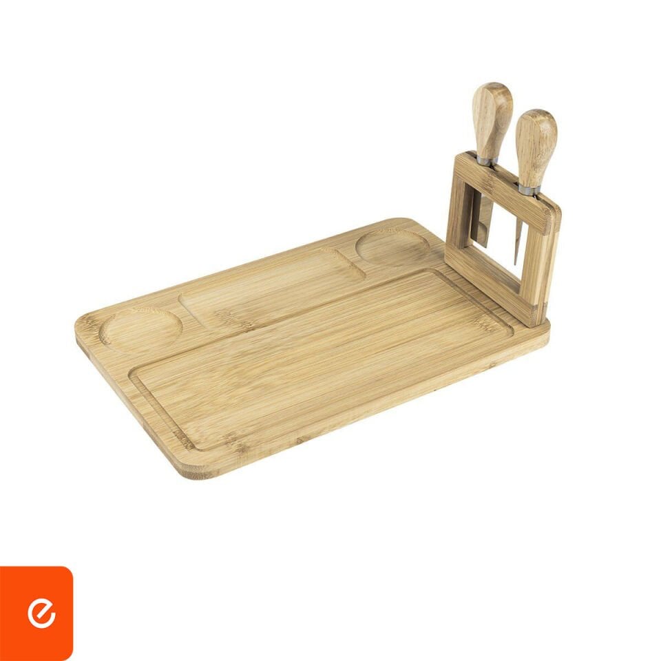 Naturalove - Bambu Peynir Sunum Tabağı