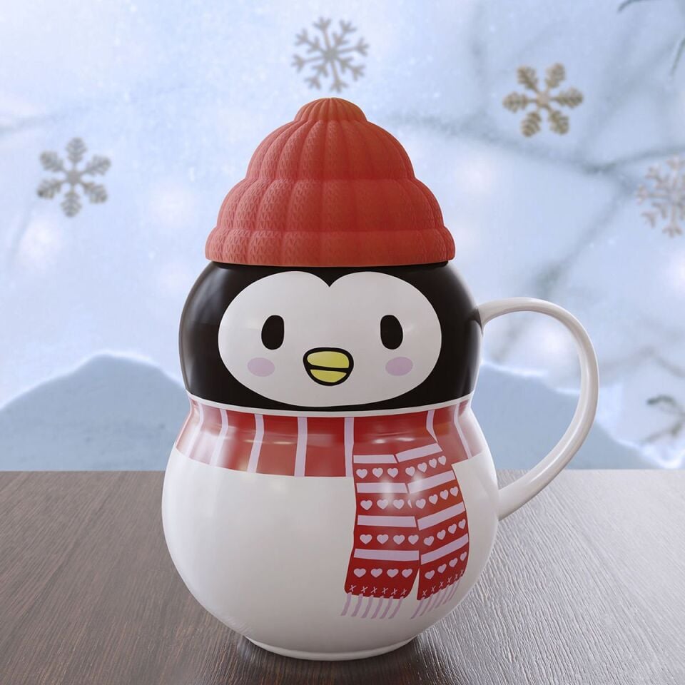 Benante - Penguen Seramik Kupa