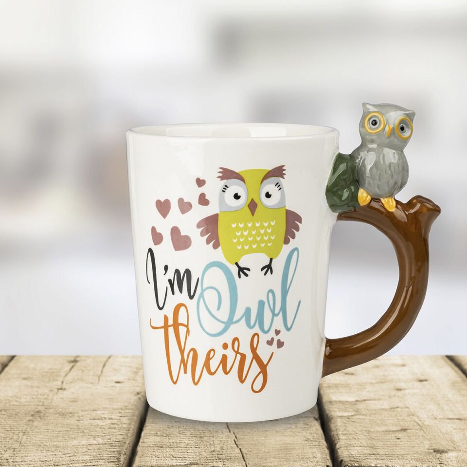 Benante - Baykuş Figürlü Kupa