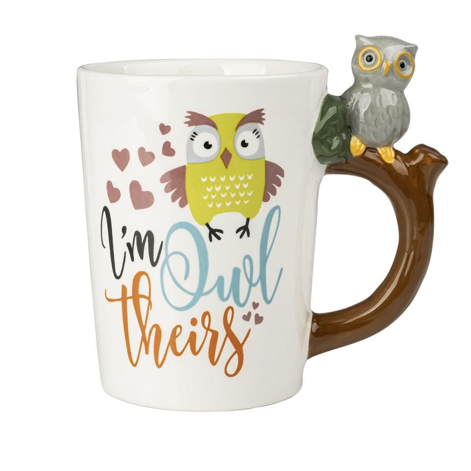 Benante - Baykuş Figürlü Kupa