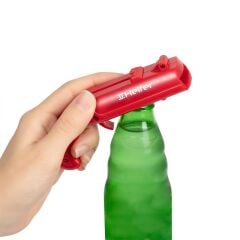 Eğlenceli Şişe Açacağı Kırmızı