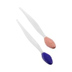 Siyah Nokta Temizleyici Silikon Fırça Pembe-Mor