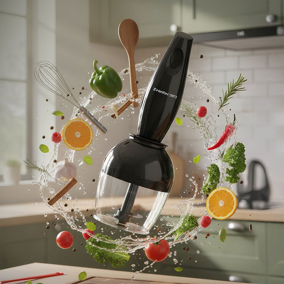 Chef's Mini Blender Set - 1000W
