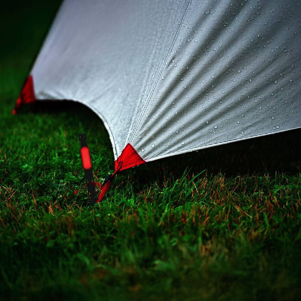 Taşıma Çantalı Işıklı Çadır Kazığı - 4'lü