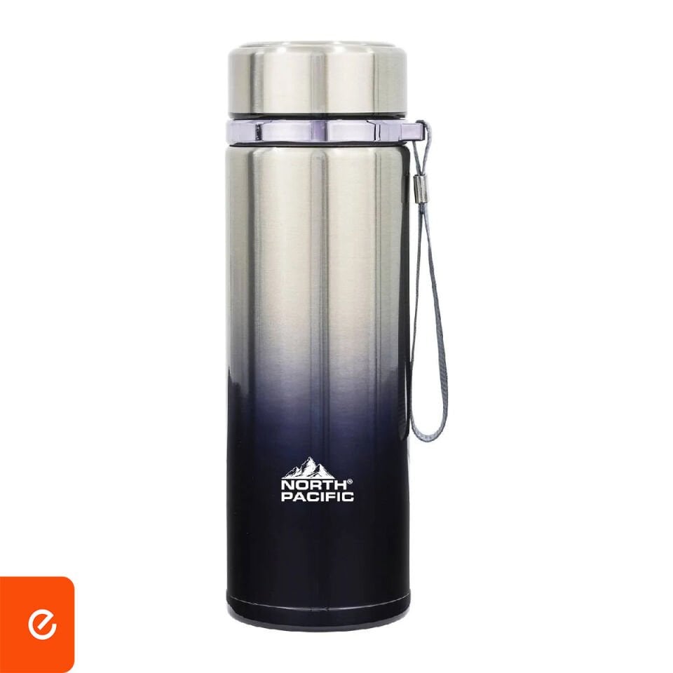 Paslanmaz Çelik Vakum Kapaklı Termos