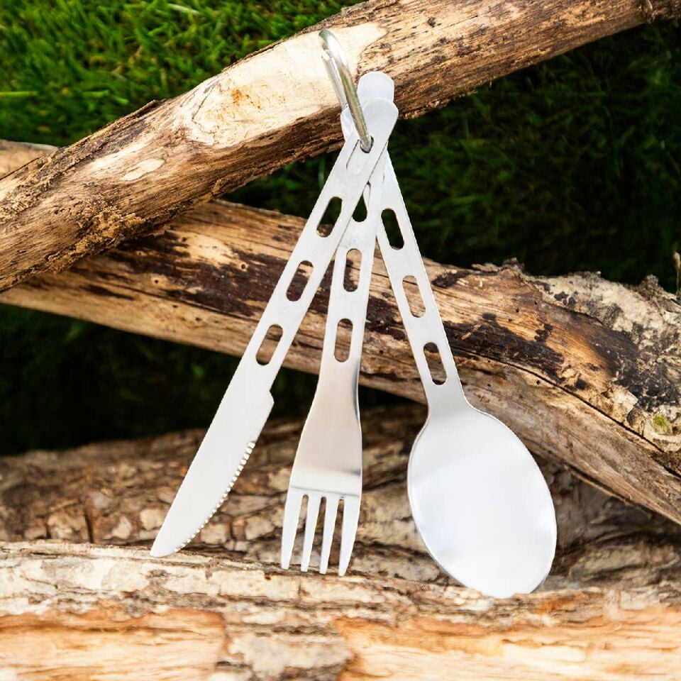 Paslanmaz Çelik Çatal Kaşık Bıçak Seti