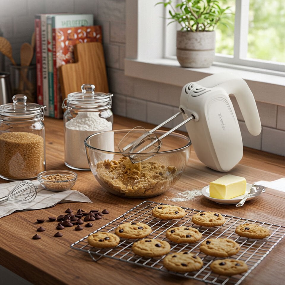 5 Kademeli Hız Kontrollü El Mikseri 400W