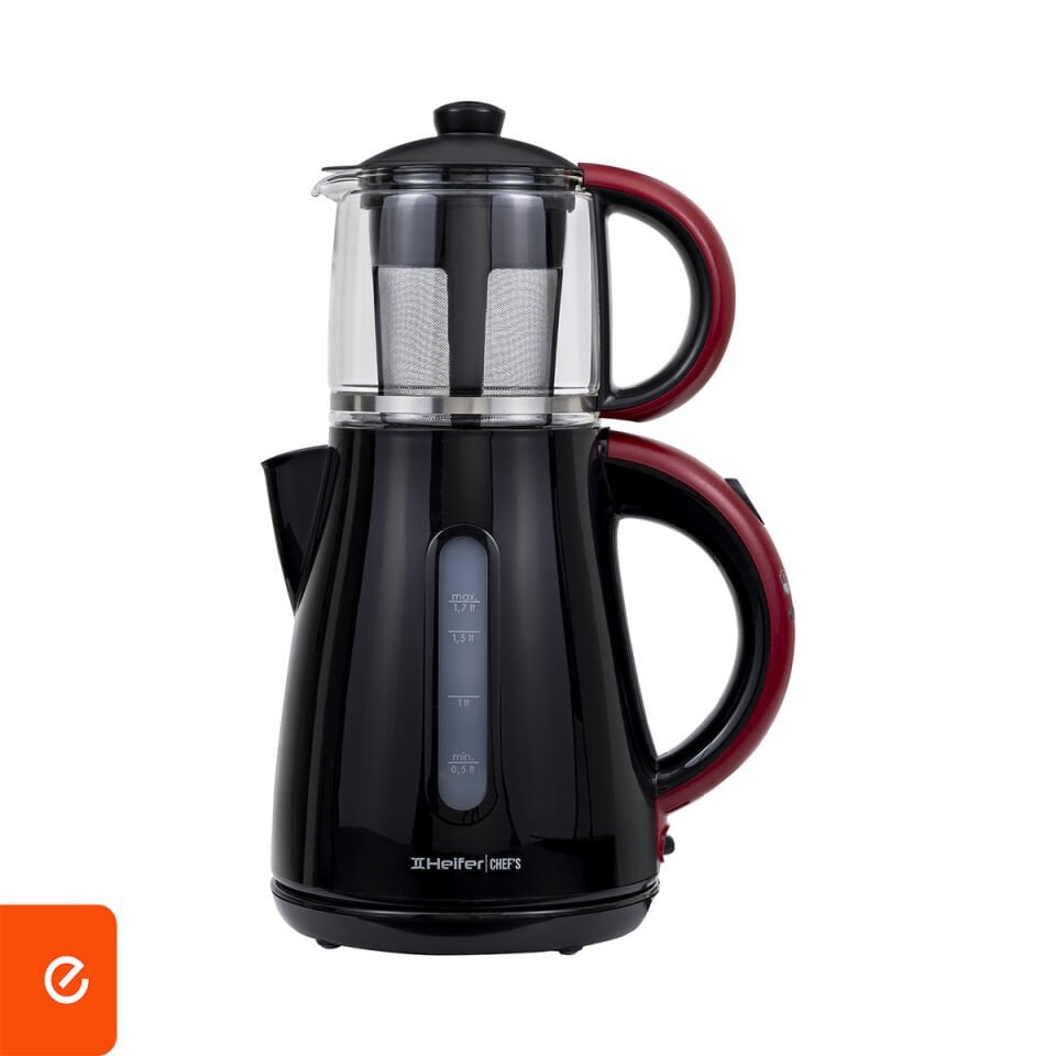 Cam Demlikli Çay Makinesi 1500W