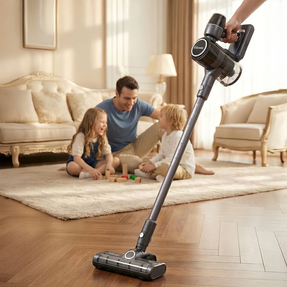 HyperProX Şarjlı Kablosuz Dikey Süpürge 350W