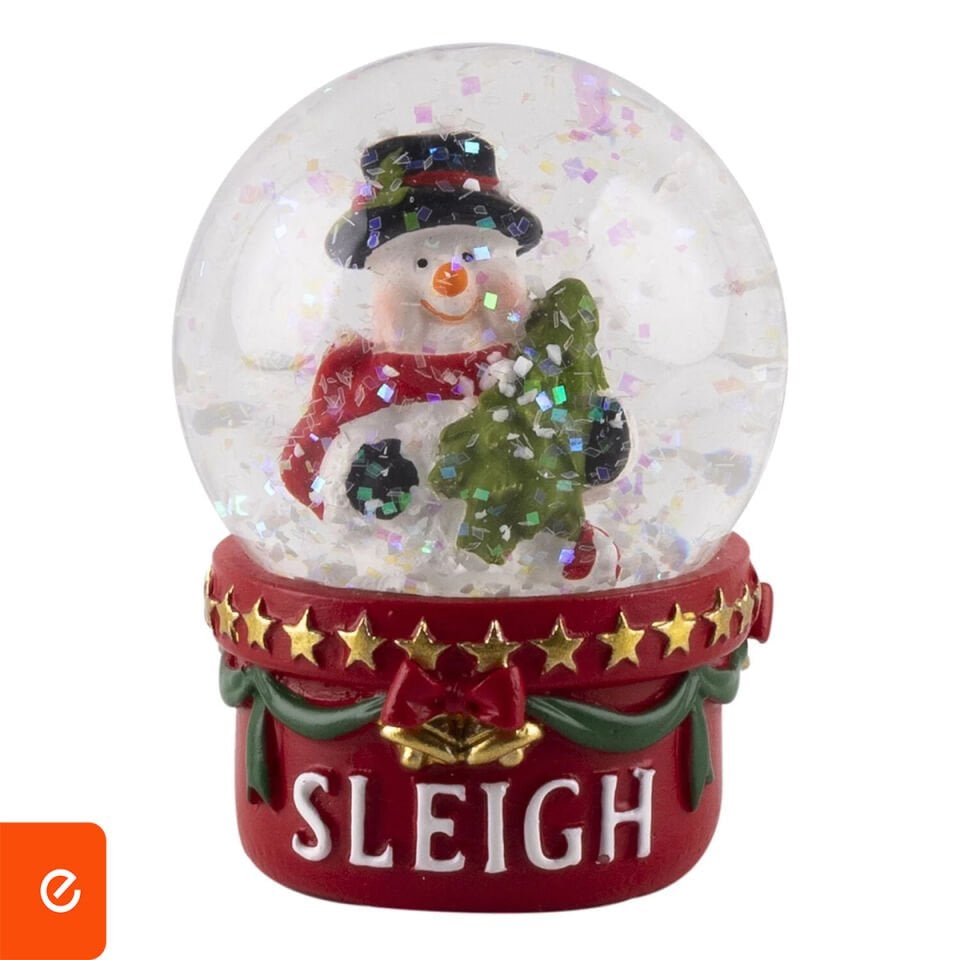 Yeni Yıl Temalı Mini Kar Küresi