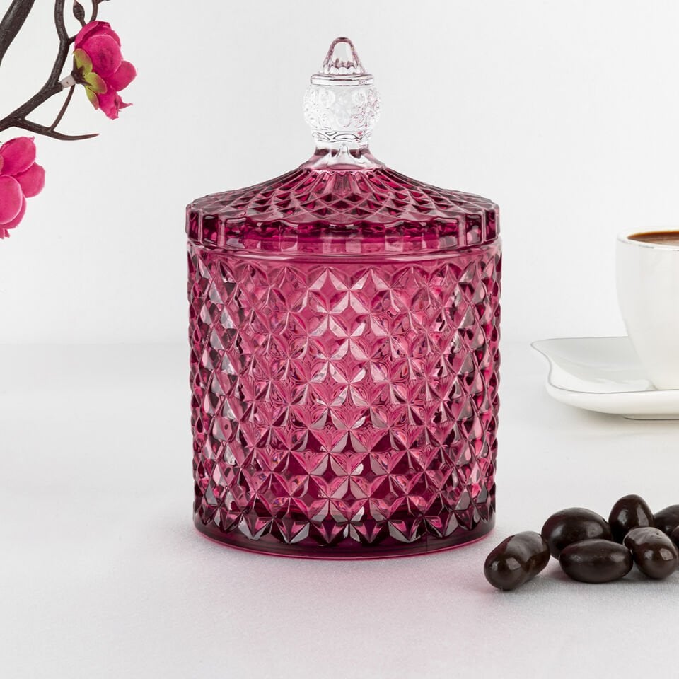 Renkli Cam Şekerlik