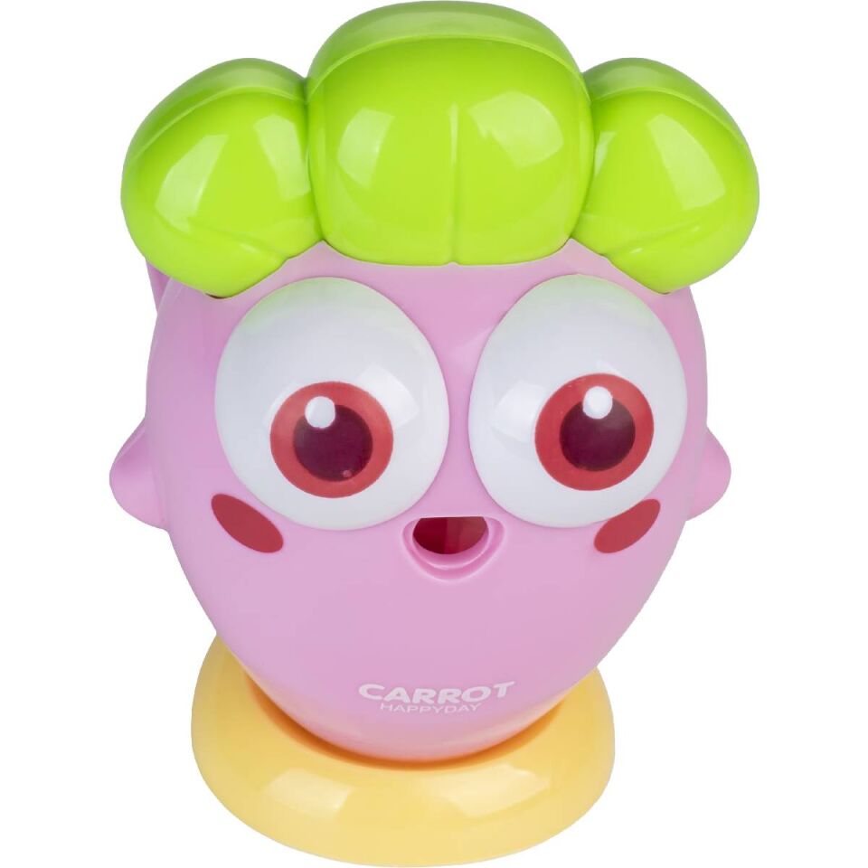 Çevirmeli Hazneli Büyük Kalemtıraş Pembe