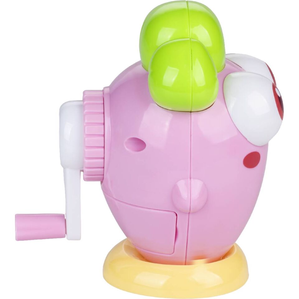 Çevirmeli Hazneli Büyük Kalemtıraş Pembe